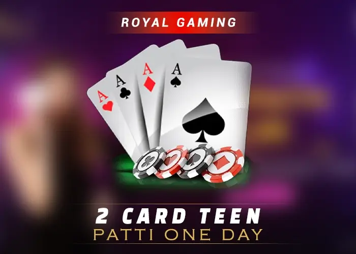 2 cARDS TEEN Patti one day