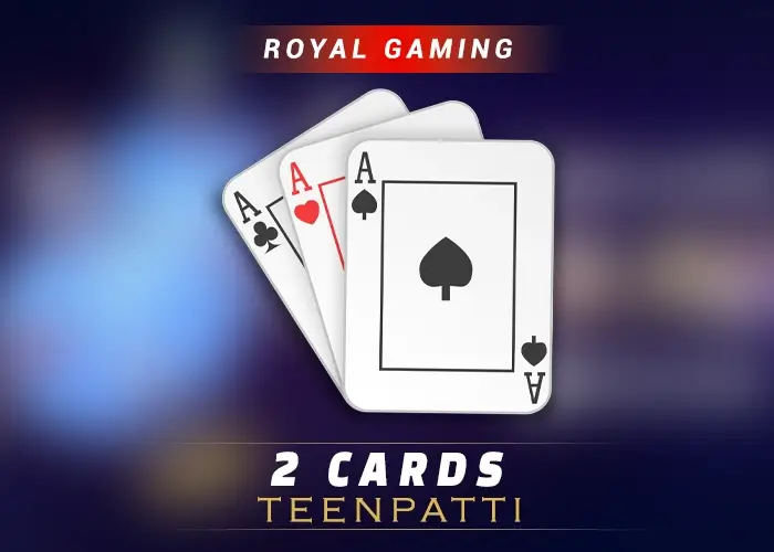 2 cards teenaptti