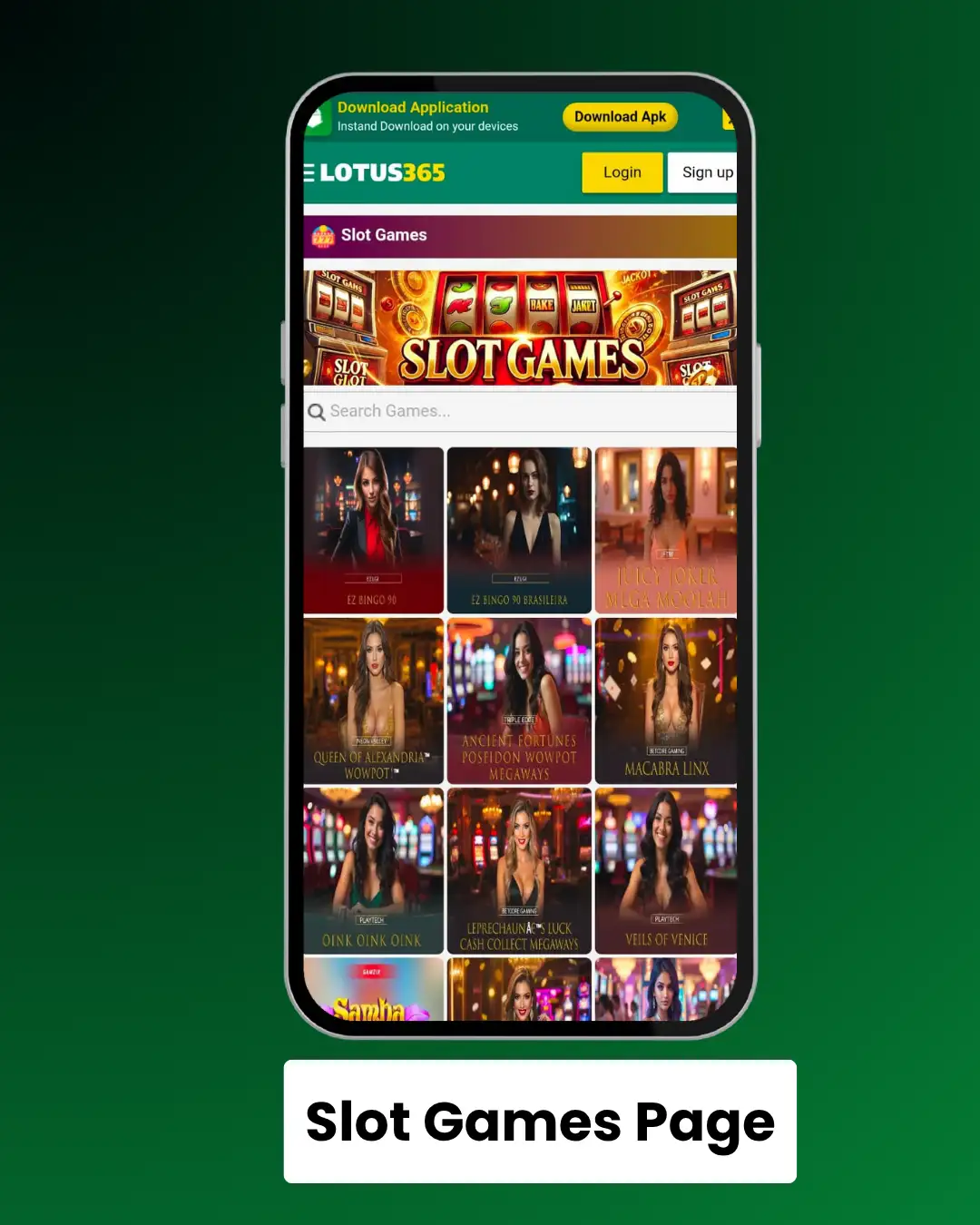 Lotus365 Slot Games